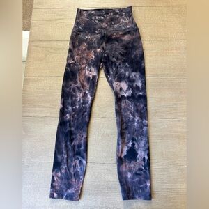 Lululemon tie-dye leggings size 2